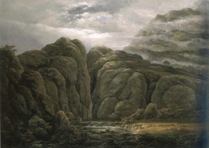 Johan Christian Dahl norwegian mountain landscape
